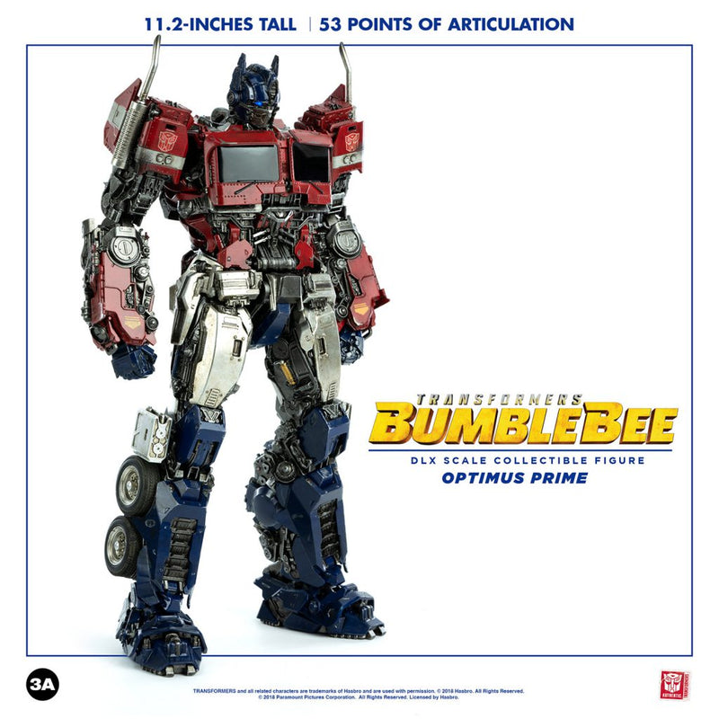 TRANSFORMERS BUMBLEBEE Hasbro x ThreeA DLX Optimus Prime
