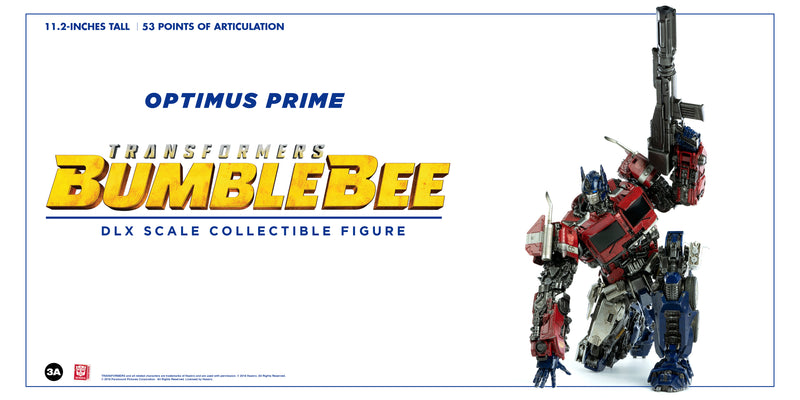 TRANSFORMERS BUMBLEBEE Hasbro x ThreeA OPTIMUS PRIME DLX Scale Collectible Series
