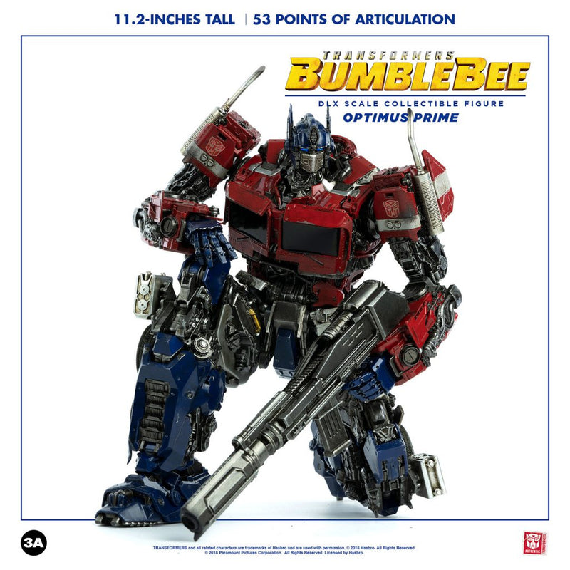 TRANSFORMERS BUMBLEBEE Hasbro x ThreeA DLX Optimus Prime