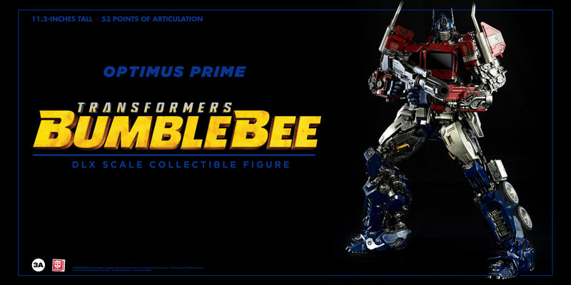 TRANSFORMERS BUMBLEBEE Hasbro x ThreeA OPTIMUS PRIME DLX Scale Collectible Series