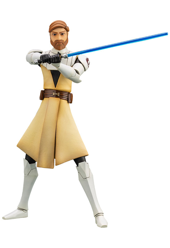 Star Wars: The Clone Wars Kotobukiya ARTFX+ Obi Wan Kenobi The Clone Wars Ver.