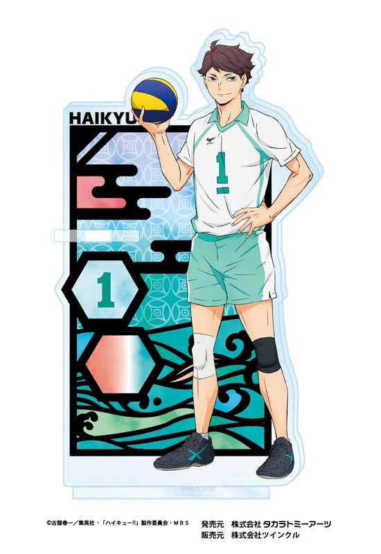 Haikyu!! Takaratomy Arts Kirie Series Acrylic Pen Stand Vol.3 Oikawa Toru