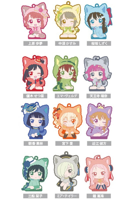 Love Live! Nijigasaki Academy School Idol Club TAPIOCA Osuwari Rubber Stand(1 Random)