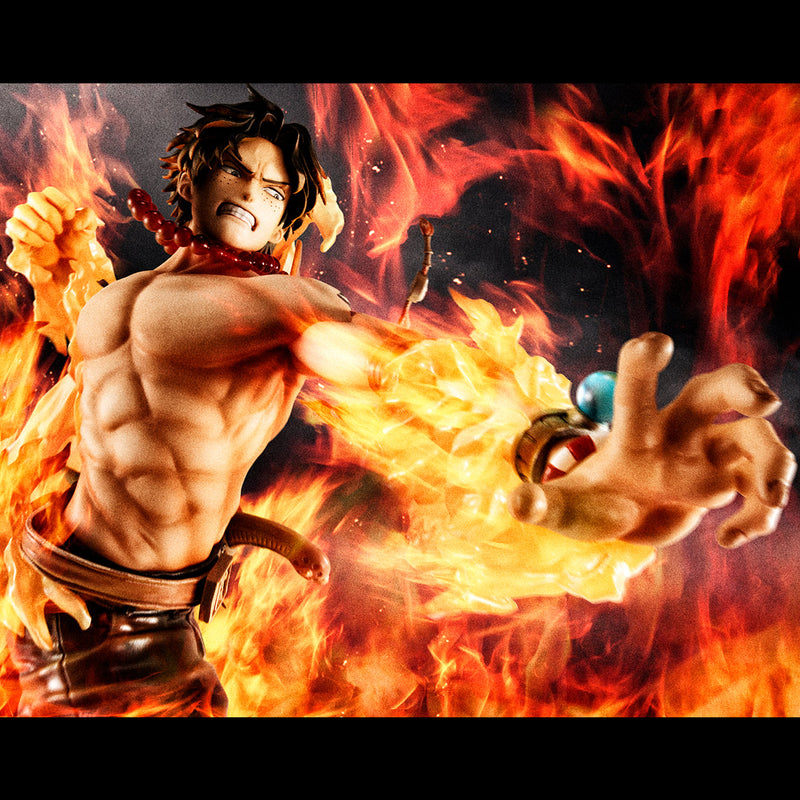 ONE PIECE MEGAHOUSE Portrait.Of.Pirates “NEO-MAXIMUM” PORTGAS・D・ACE 15 th LIMITED Ver.