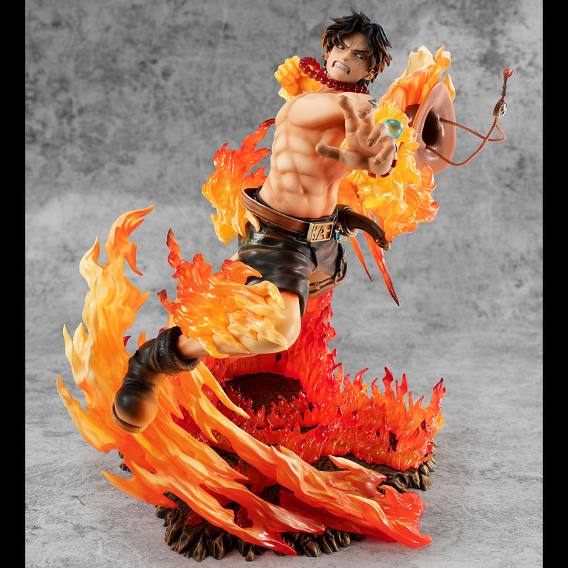 ONE PIECE MEGAHOUSE Portrait.Of.Pirates “NEO-MAXIMUM” PORTGAS・D・ACE 15 th LIMITED Ver.