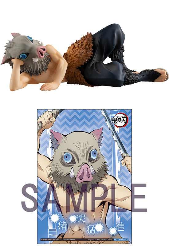 DEMON SLAYER Kimetsu no yaiba MEGAHOUSE G.E.M PALM SIZE INOSUKE (with premium gift)