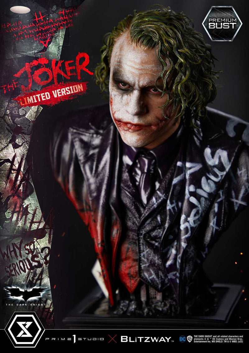 The Dark Knight Prime 1 Studio Premium Bust The Joker Limited Version