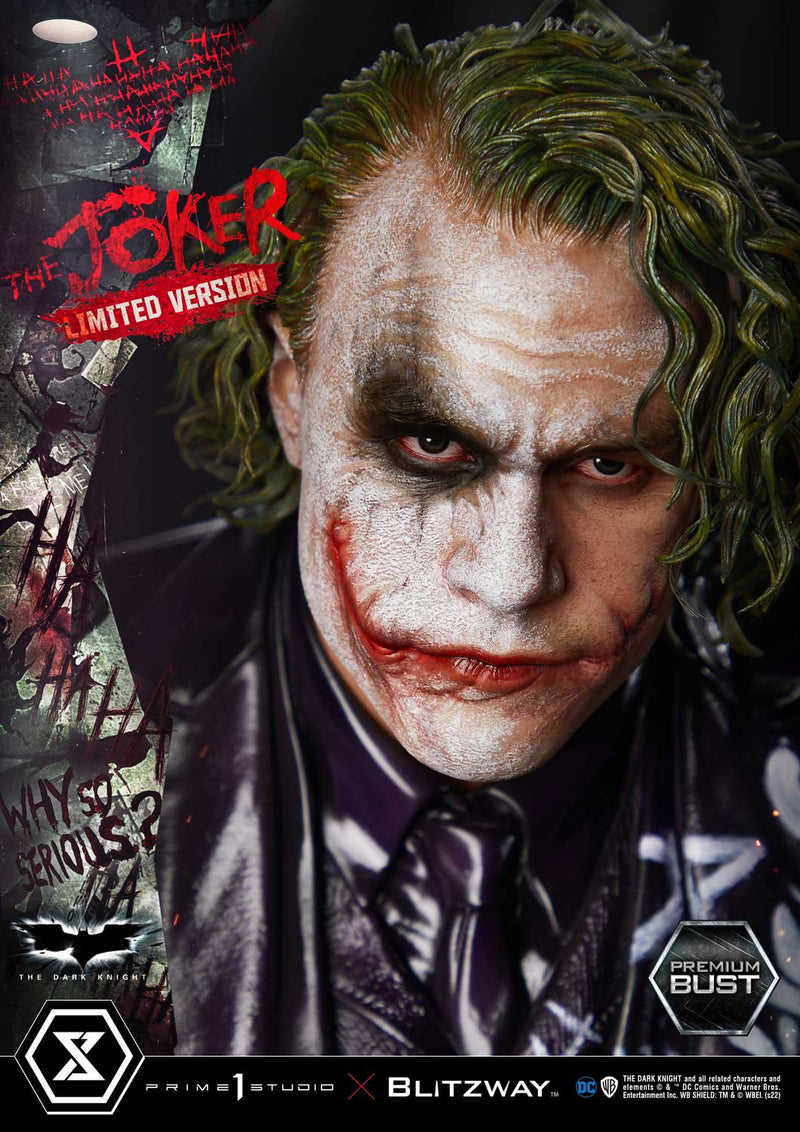 The Dark Knight Prime 1 Studio Premium Bust The Joker Limited Version