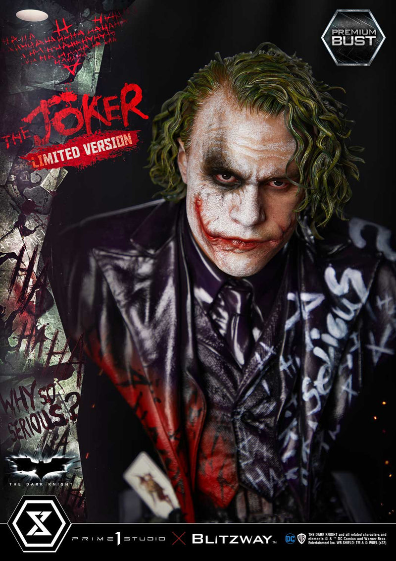 The Dark Knight Prime 1 Studio Premium Bust The Joker Limited Version