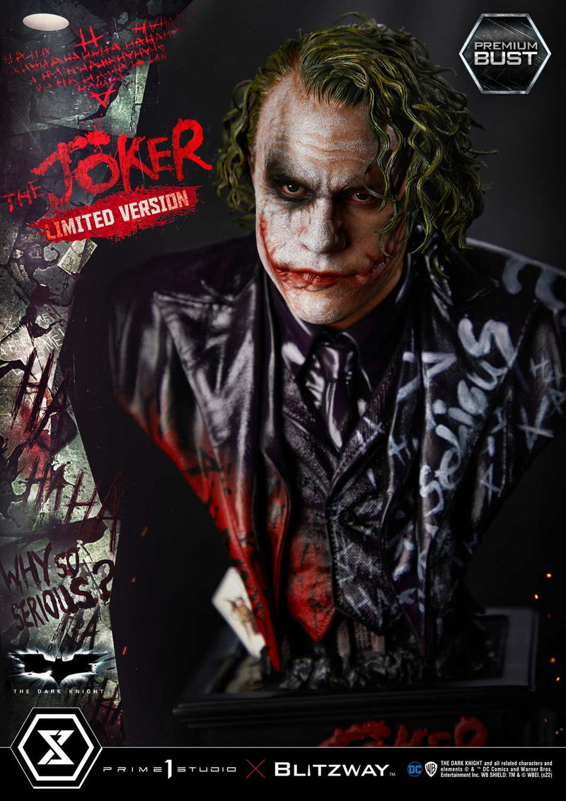 The Dark Knight Prime 1 Studio Premium Bust The Joker Limited Version