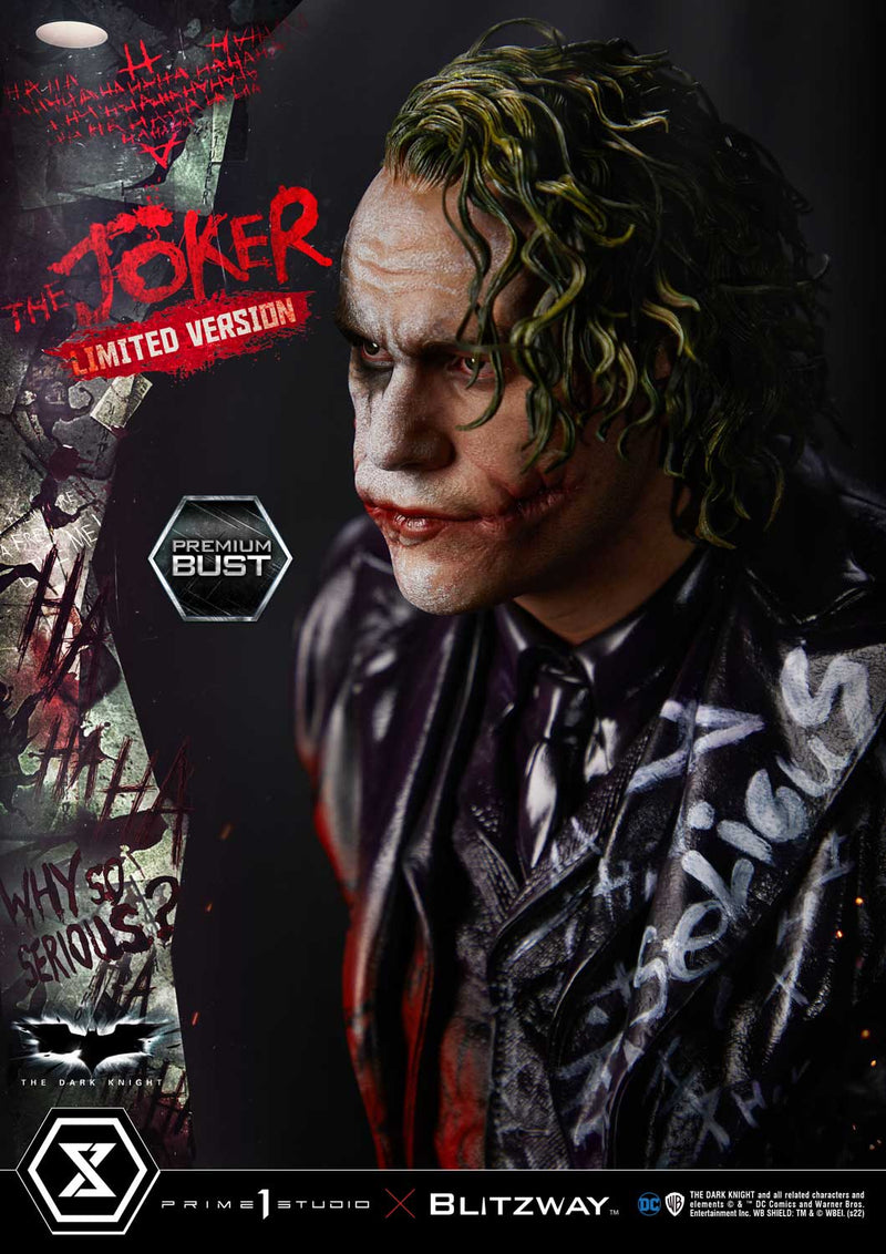 The Dark Knight Prime 1 Studio Premium Bust The Joker Limited Version