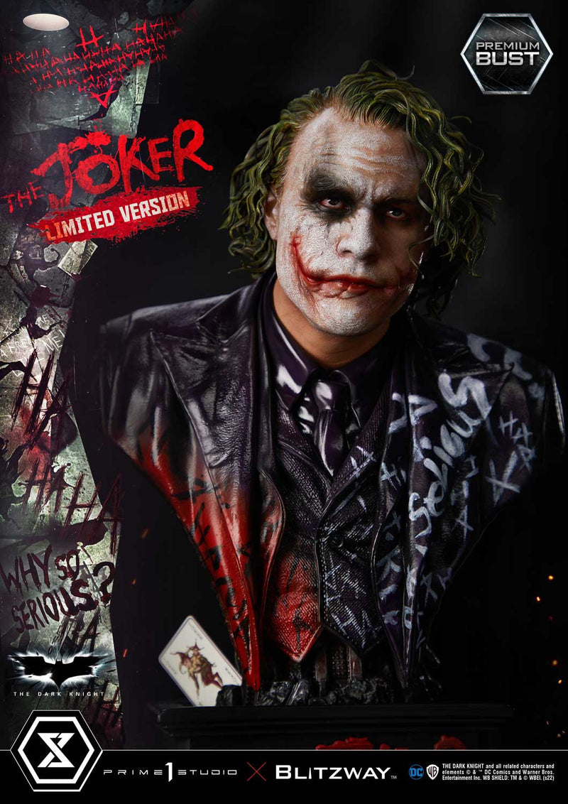 The Dark Knight Prime 1 Studio Premium Bust The Joker Limited Version