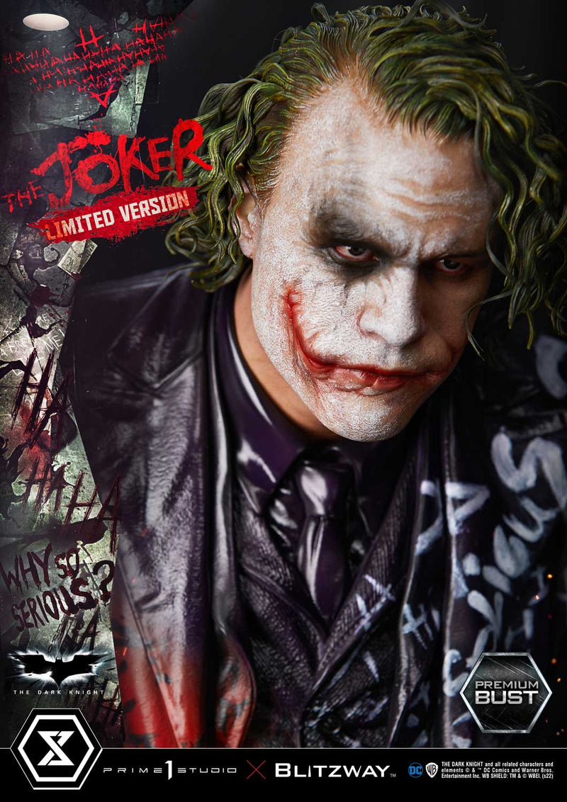 The Dark Knight Prime 1 Studio Premium Bust The Joker Limited Version