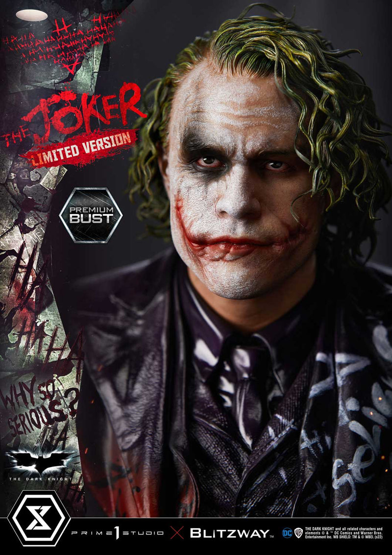 The Dark Knight Prime 1 Studio Premium Bust The Joker Limited Version