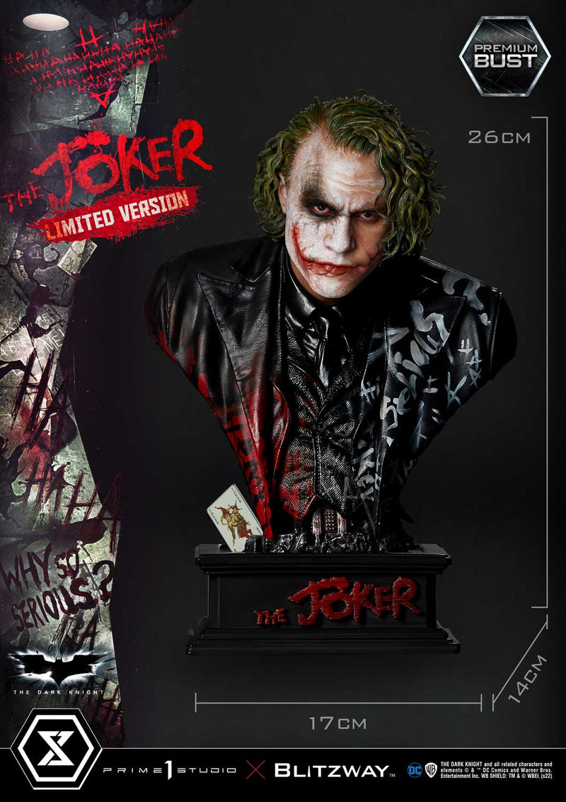 The Dark Knight Prime 1 Studio Premium Bust The Joker Limited Version