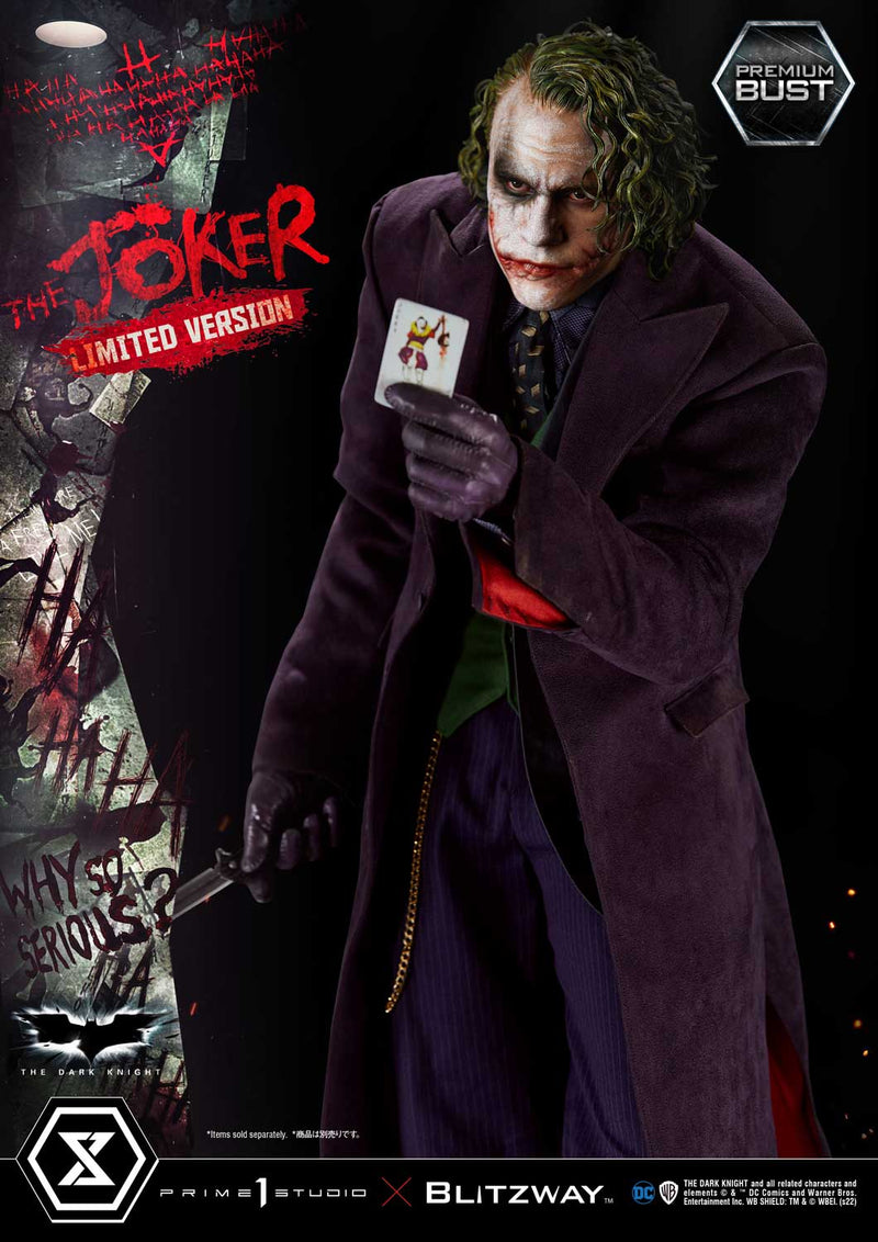 The Dark Knight Prime 1 Studio Premium Bust The Joker Limited Version