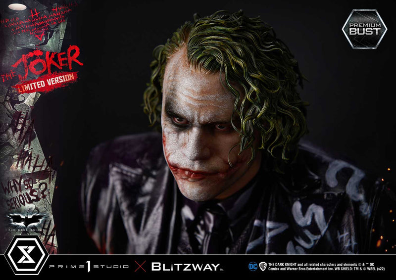 The Dark Knight Prime 1 Studio Premium Bust The Joker Limited Version