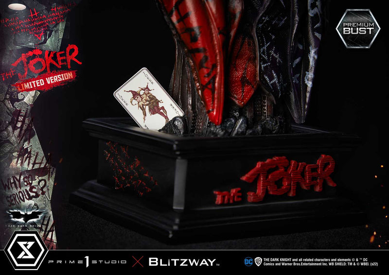 The Dark Knight Prime 1 Studio Premium Bust The Joker Limited Version