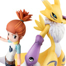 DIGIMON MEGAHOUSE G.E.M. TAMERS Renamon & Makino Ruki 【repeat】