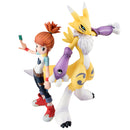 DIGIMON MEGAHOUSE G.E.M. TAMERS Renamon & Makino Ruki 【repeat】