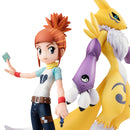 DIGIMON MEGAHOUSE G.E.M. TAMERS Renamon & Makino Ruki 【repeat】