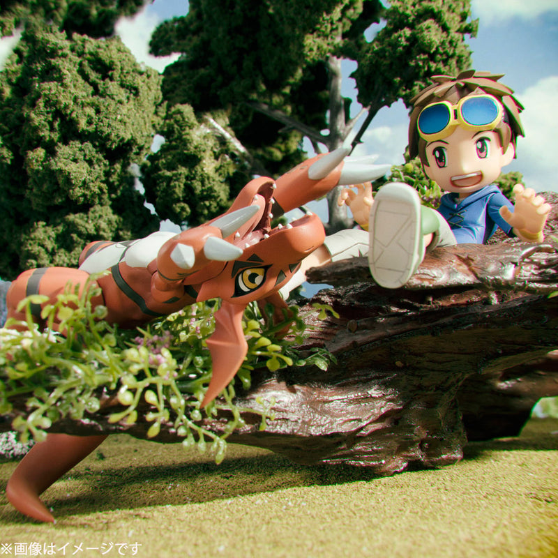 DIGIMON MEGAHOUSE G.E.M. TAMERS Guilmon & Matsuda Takato 【repeat】