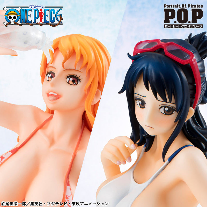 ONE PIECE MEGAHOUSE  OP “LIMITED EDITION” NAMI Ver.BB 03 ＆ TASHIGI Ver.BB WHITE SET