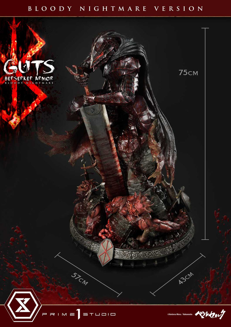 BERSERK Prime 1 Studio GUTS BERSERKER ARMOR BLOODY NIGHTMARE VERSION