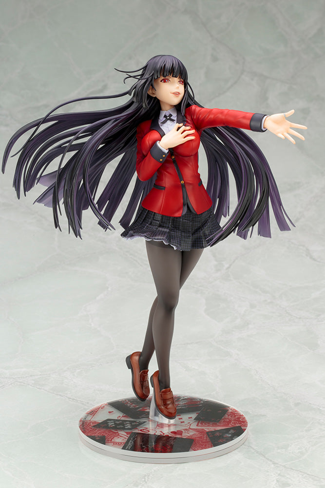 KAKEGURUI Kotobukiya YUMEKO JABAMI ANI STATUE (re-run)