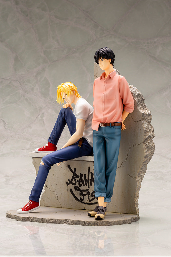BANANA FISH KOTOBUKIYA ASH LYNX AND EIJI OKUMURA ARTFX J