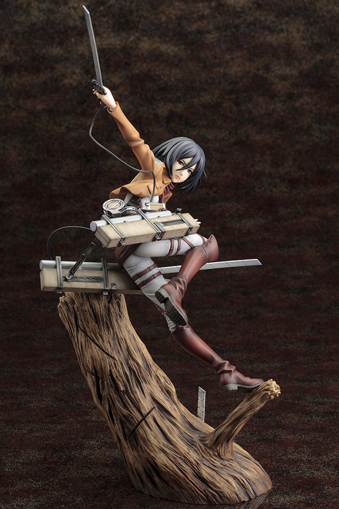 ATTACK ON TITAN Kotobukiya ARTFX J MIKASA ACKERMAN (RENEWAL PACKAGE VER.)