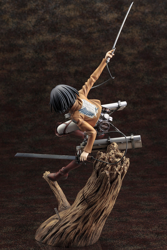 ATTACK ON TITAN Kotobukiya ARTFX J MIKASA ACKERMAN (RENEWAL PACKAGE VER.)