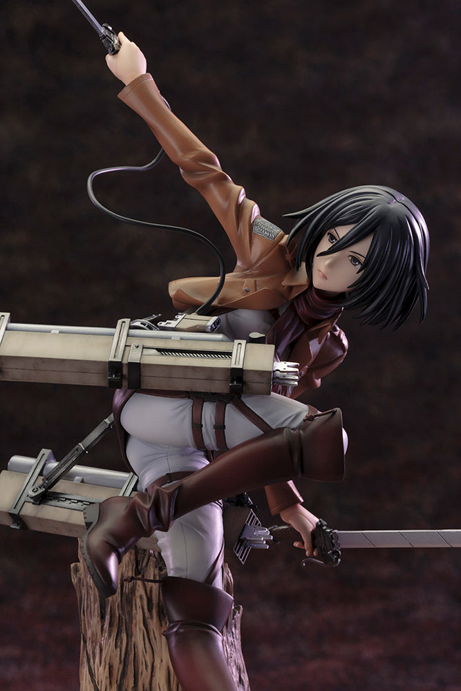 ATTACK ON TITAN Kotobukiya ARTFX J MIKASA ACKERMAN (RENEWAL PACKAGE VER.)