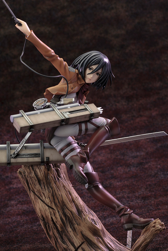 ATTACK ON TITAN Kotobukiya ARTFX J MIKASA ACKERMAN (RENEWAL PACKAGE VER.)