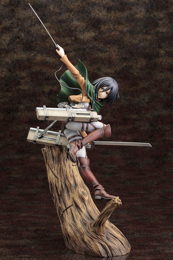 ATTACK ON TITAN Kotobukiya ARTFX J MIKASA ACKERMAN (RENEWAL PACKAGE VER.)