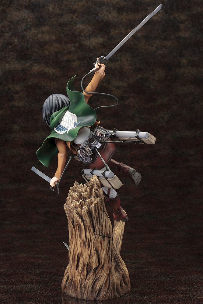 ATTACK ON TITAN Kotobukiya ARTFX J MIKASA ACKERMAN (RENEWAL PACKAGE VER.)