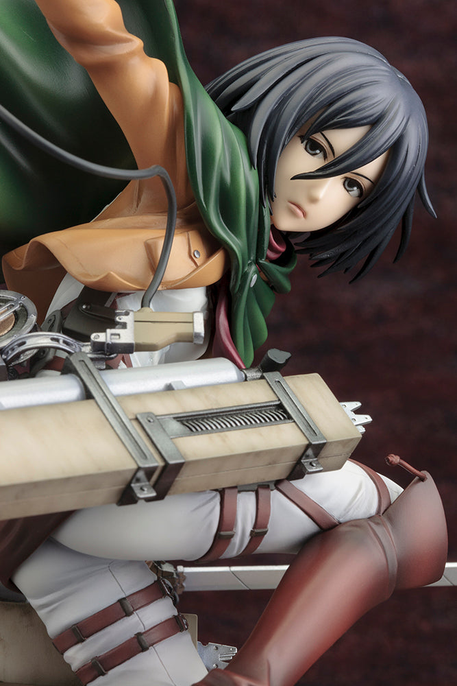 ATTACK ON TITAN Kotobukiya ARTFX J MIKASA ACKERMAN (RENEWAL PACKAGE VER.)