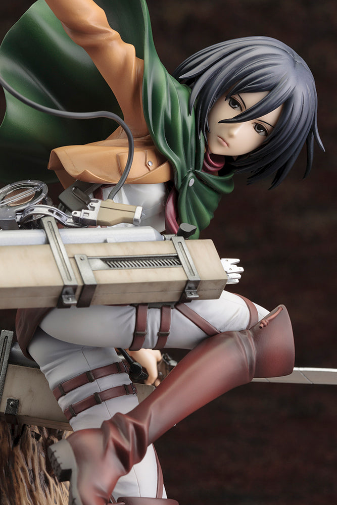 ATTACK ON TITAN Kotobukiya ARTFX J MIKASA ACKERMAN (RENEWAL PACKAGE VER.)