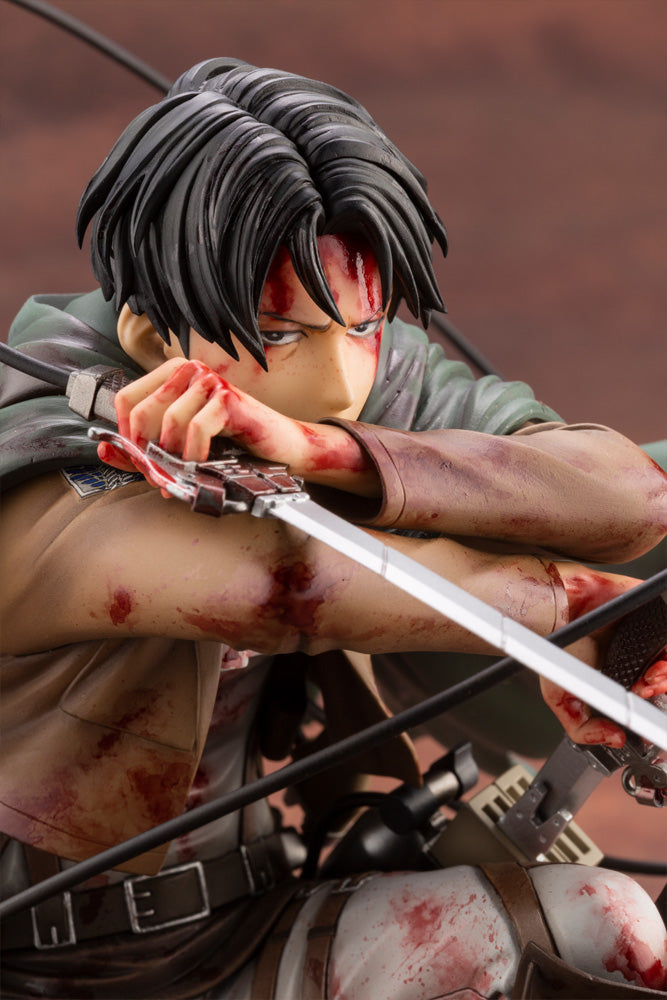 ATTACK ON TITAN Kotobukiya ARTFX J LEVI FORTITUDE VER. (reproduction)