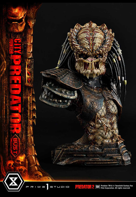 PREDATOR 2 Prime 1 Studio CITY HUNTER PREDATOR BUST