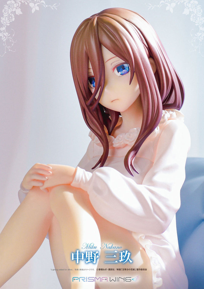 The Quintessential Quintuplets Prime 1 Studio Prisma Wing Miku Nakano 1/7 Scale Pre-Painted Figure