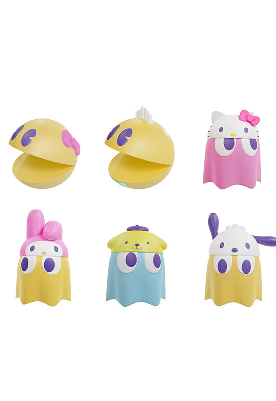Pac-Man x Sanrio Characters Megahouse Chibi Collect Figure Vol.1(1 Random)