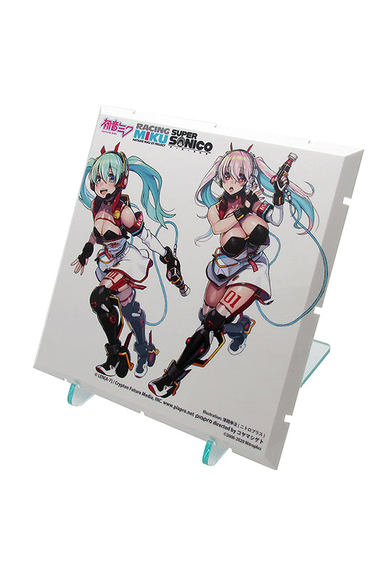 Dioramansion 150 PLM Racing Miku Pit 2020 Optional Panel Super Sonico Collab Ver.