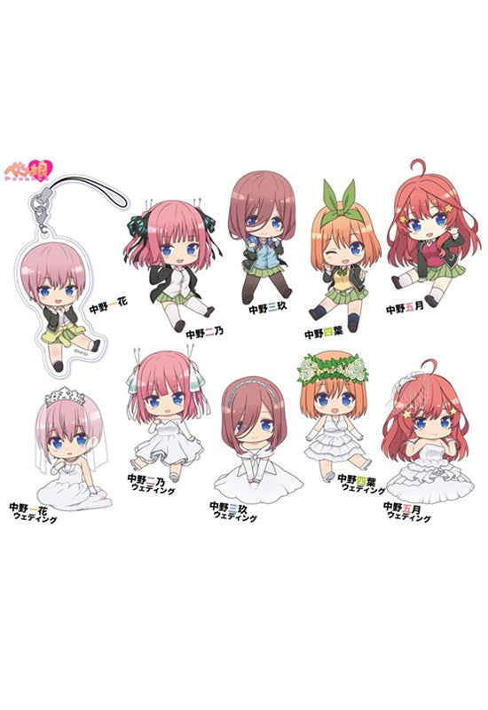 The Quintessential Quintuplets Season 2 Penguin Parade Petanko Trading Acrylic Strap (1 Random)