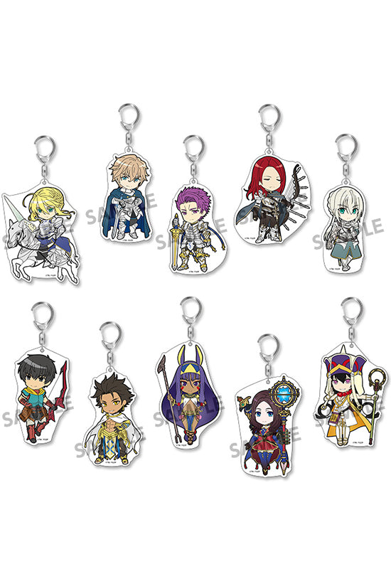 Fate/Grand Order HOBBY STOCK Pikuriru! Fate/Grand Order Trading Acrylic Keychain vol.6 (Set of 10 Characters)