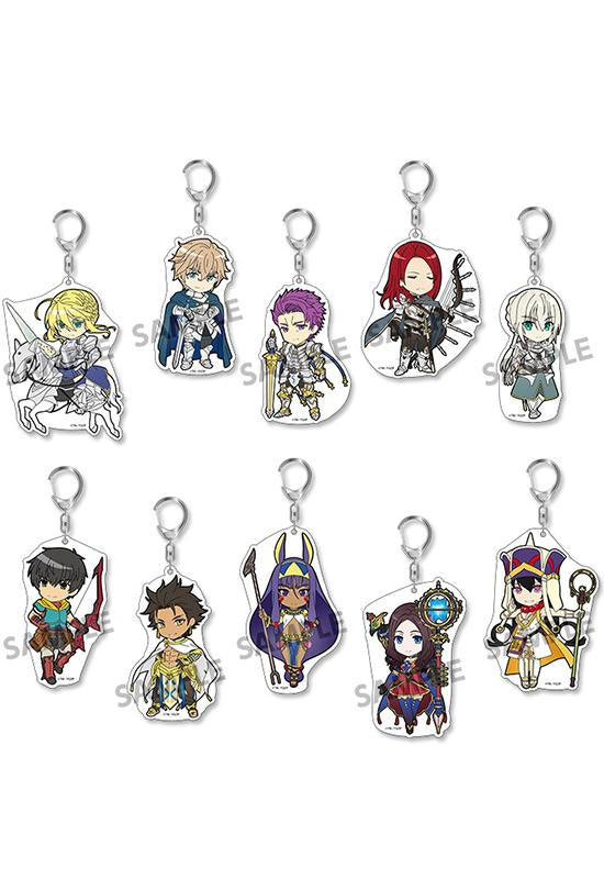 Fate/Grand Order HOBBY STOCK Pikuriru! Fate/Grand Order Trading Acrylic Keychain   vol.6 (re-run)(Set of 10 Characters)