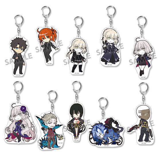 Fate/Grand Order HOBBY STOCK Pikuriru! Fate/Grand Order Trading Acrylic Keychain vol.8 (Set of 10 Characters)