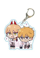 Chainsaw Man Bell House Petit Memo! Acrylic Key Chain Power & Denji