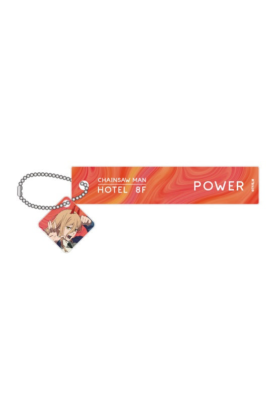 Chainsaw Man Ponycanyon Planning Hotel Key Chain Power