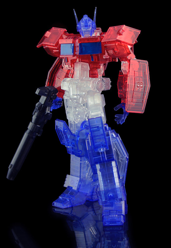 TRANSFORMERS Flame Toys Furai Model Optimus Prime (Clear ver.)